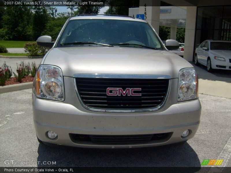 Silver Birch Metallic / Light Titanium 2007 GMC Yukon SLT