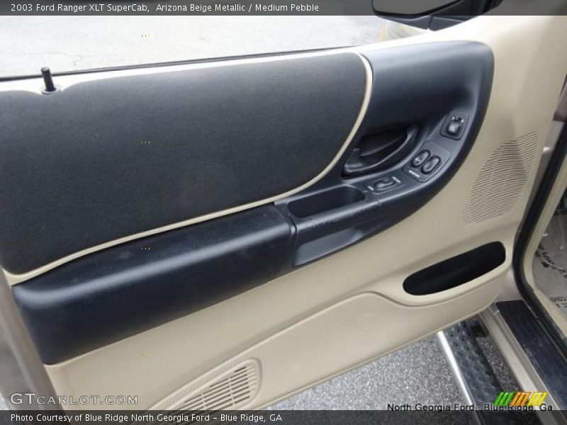 Arizona Beige Metallic / Medium Pebble 2003 Ford Ranger XLT SuperCab