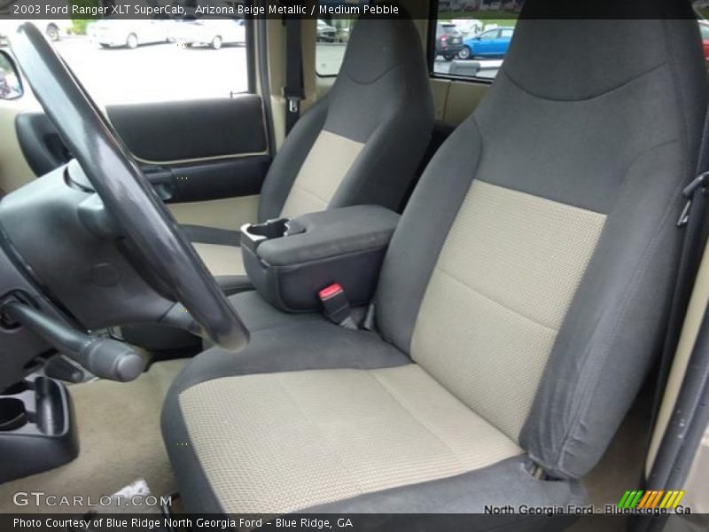 Arizona Beige Metallic / Medium Pebble 2003 Ford Ranger XLT SuperCab