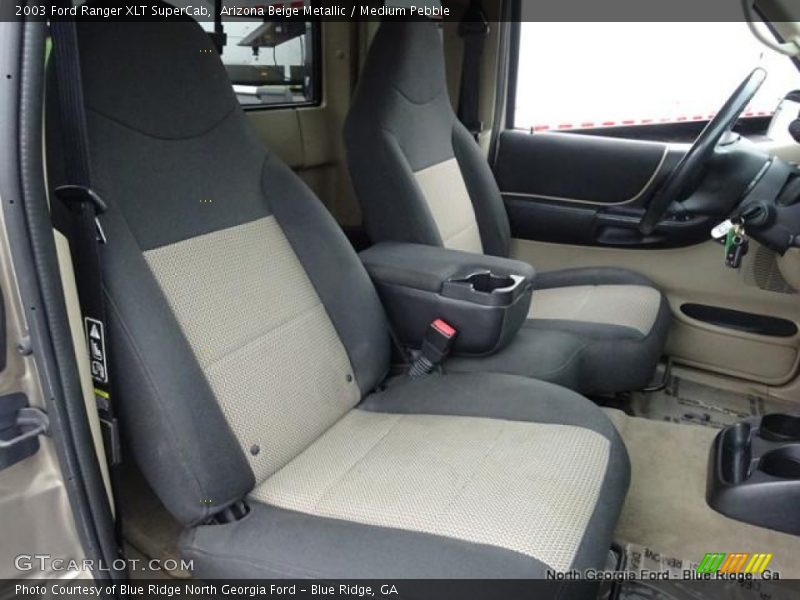 Arizona Beige Metallic / Medium Pebble 2003 Ford Ranger XLT SuperCab