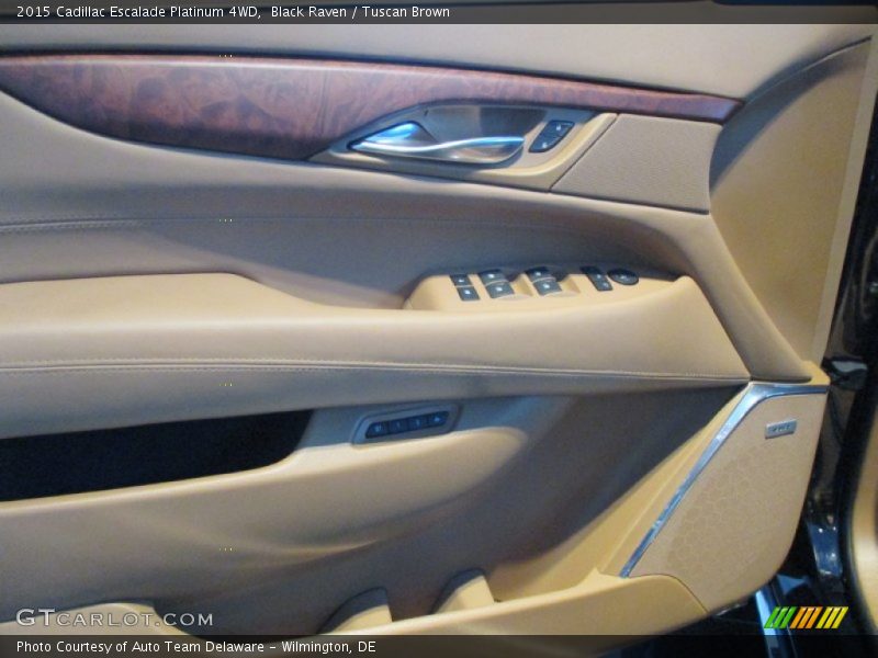Black Raven / Tuscan Brown 2015 Cadillac Escalade Platinum 4WD