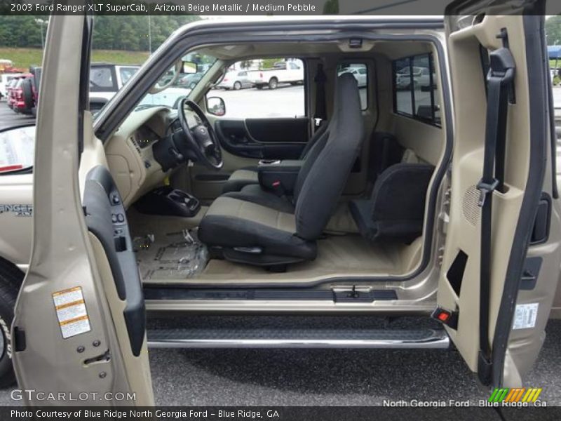 Arizona Beige Metallic / Medium Pebble 2003 Ford Ranger XLT SuperCab