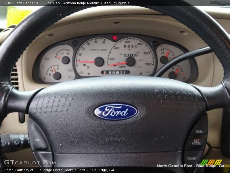 Arizona Beige Metallic / Medium Pebble 2003 Ford Ranger XLT SuperCab