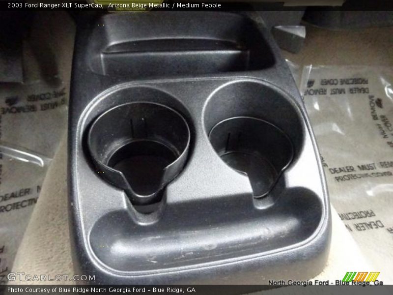 Arizona Beige Metallic / Medium Pebble 2003 Ford Ranger XLT SuperCab