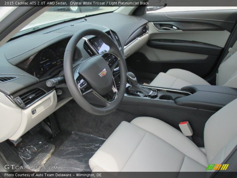 Light Platinum/Jet Black Interior - 2015 ATS 2.0T AWD Sedan 