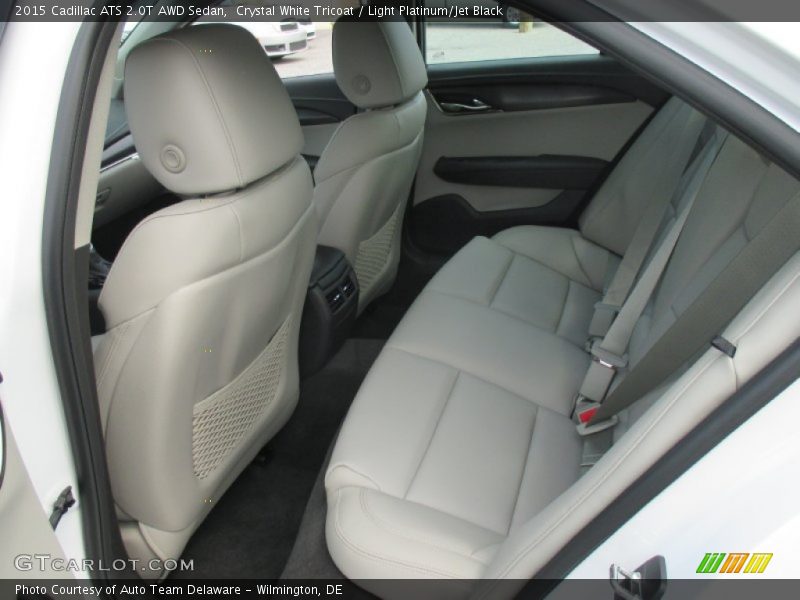 Rear Seat of 2015 ATS 2.0T AWD Sedan