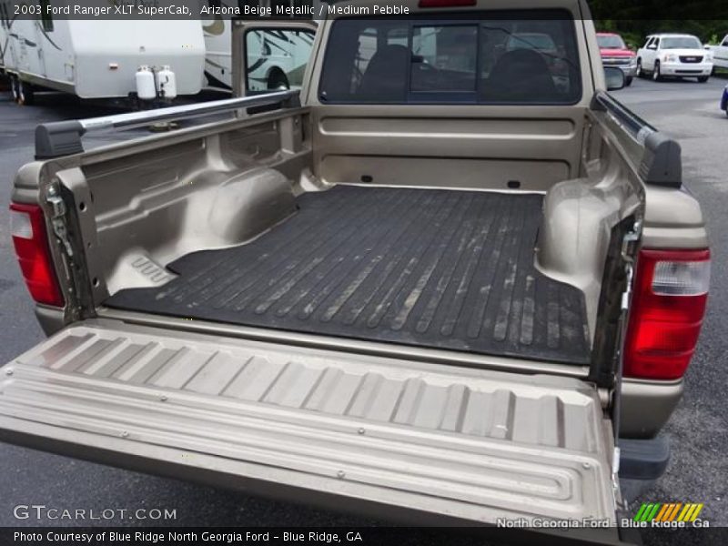 Arizona Beige Metallic / Medium Pebble 2003 Ford Ranger XLT SuperCab