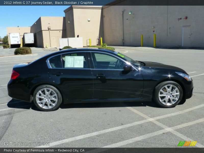 Black Obsidian / Graphite 2012 Infiniti G 37 Journey Sedan