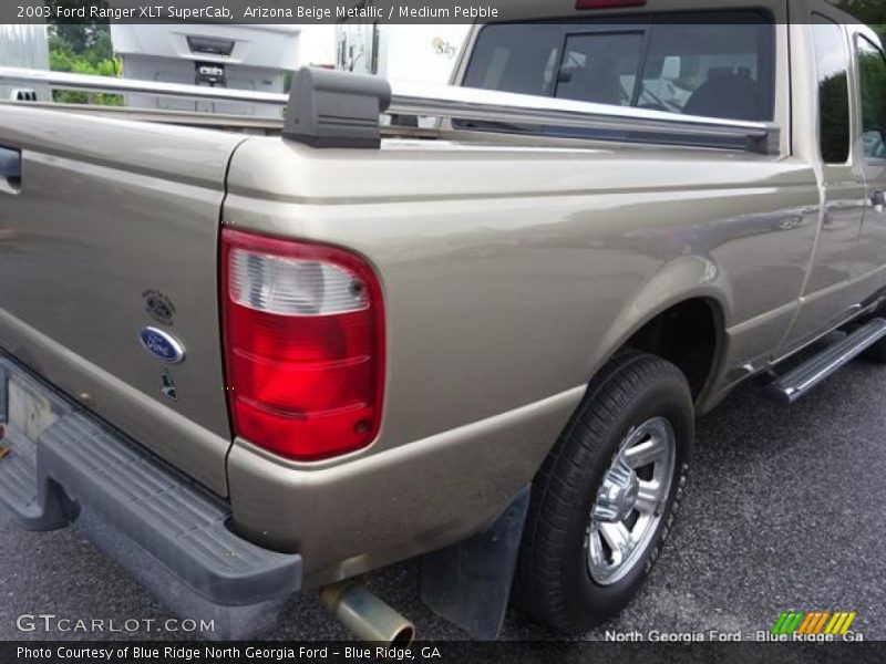 Arizona Beige Metallic / Medium Pebble 2003 Ford Ranger XLT SuperCab