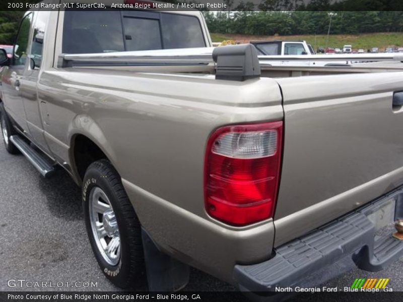 Arizona Beige Metallic / Medium Pebble 2003 Ford Ranger XLT SuperCab