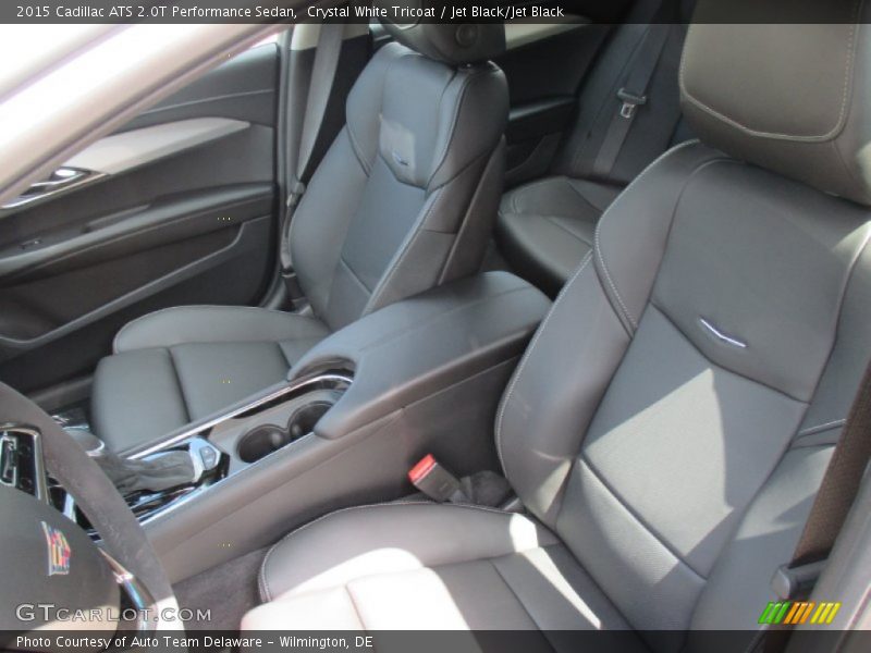 Crystal White Tricoat / Jet Black/Jet Black 2015 Cadillac ATS 2.0T Performance Sedan