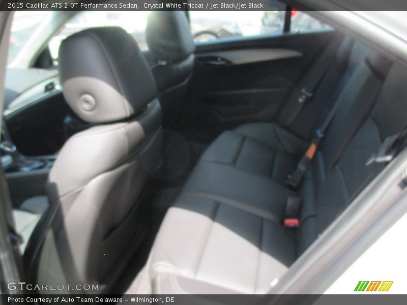 Crystal White Tricoat / Jet Black/Jet Black 2015 Cadillac ATS 2.0T Performance Sedan