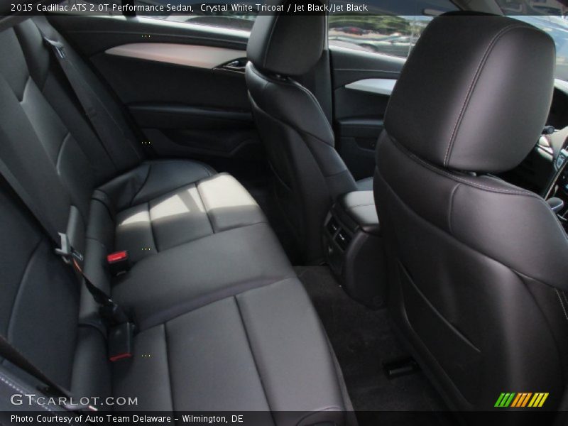 Crystal White Tricoat / Jet Black/Jet Black 2015 Cadillac ATS 2.0T Performance Sedan
