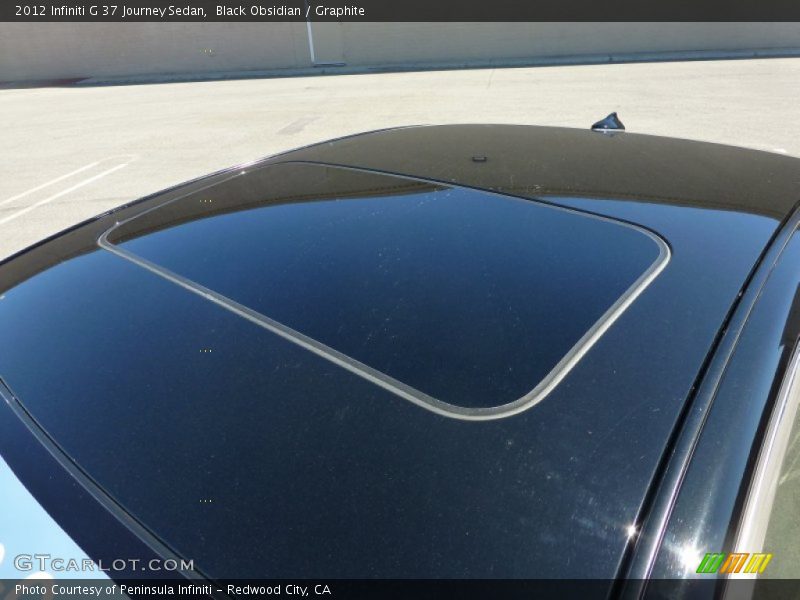 Black Obsidian / Graphite 2012 Infiniti G 37 Journey Sedan