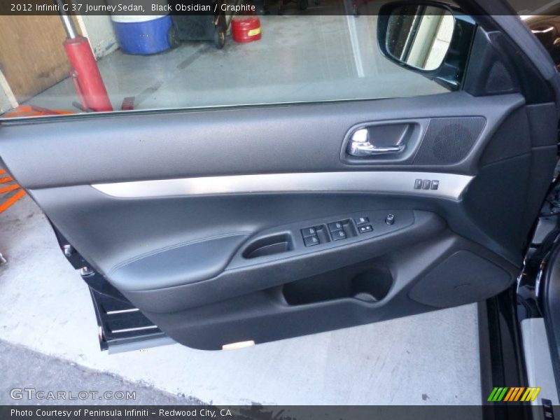 Black Obsidian / Graphite 2012 Infiniti G 37 Journey Sedan