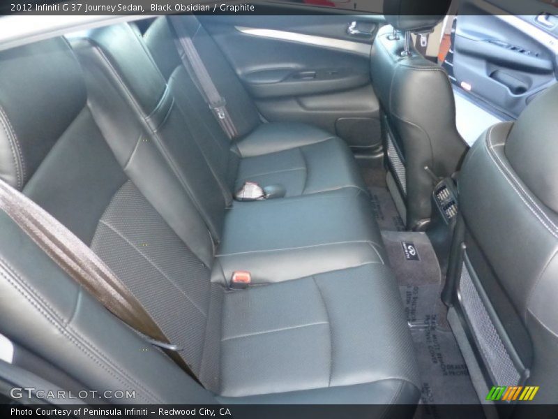 Black Obsidian / Graphite 2012 Infiniti G 37 Journey Sedan