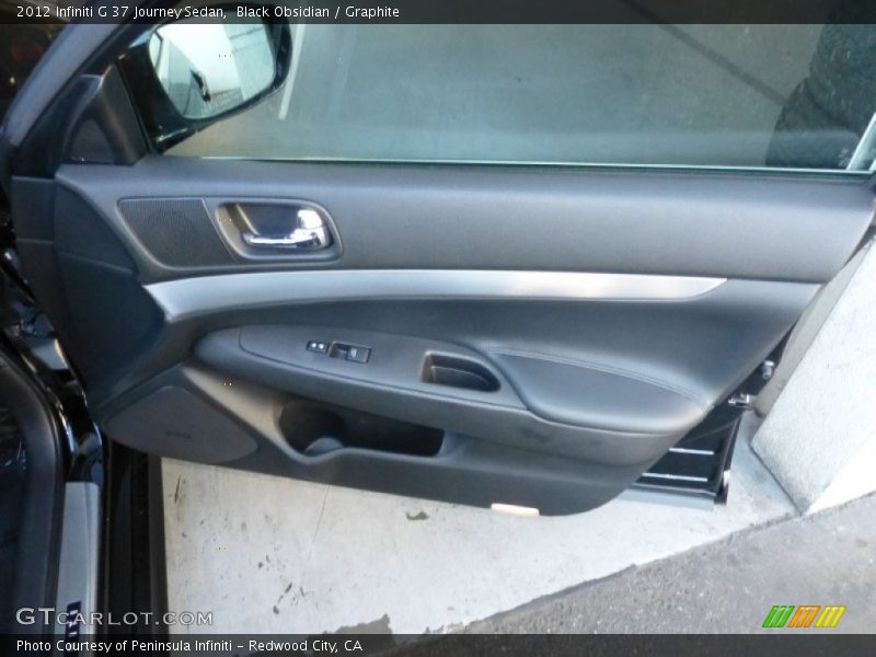 Black Obsidian / Graphite 2012 Infiniti G 37 Journey Sedan