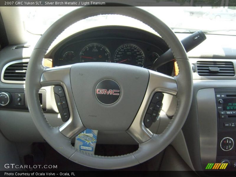 Silver Birch Metallic / Light Titanium 2007 GMC Yukon SLT