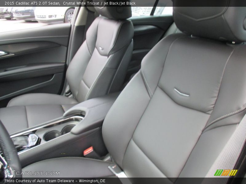 Crystal White Tricoat / Jet Black/Jet Black 2015 Cadillac ATS 2.0T Sedan