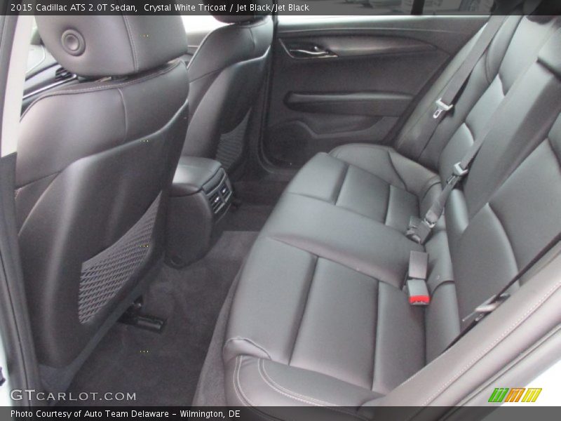 Crystal White Tricoat / Jet Black/Jet Black 2015 Cadillac ATS 2.0T Sedan