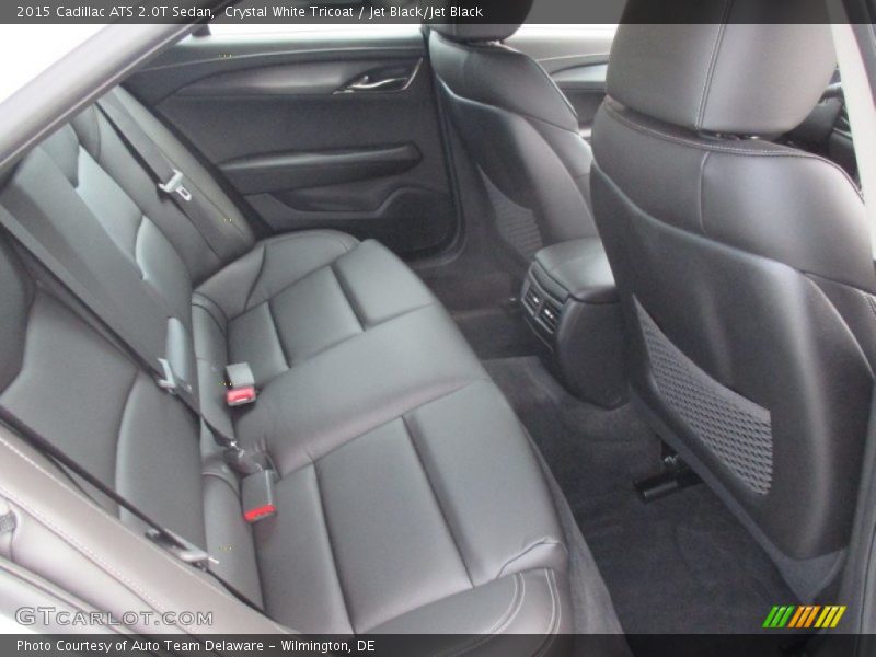 Crystal White Tricoat / Jet Black/Jet Black 2015 Cadillac ATS 2.0T Sedan
