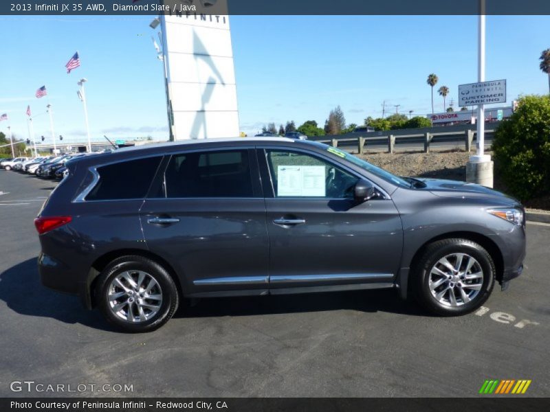 Diamond Slate / Java 2013 Infiniti JX 35 AWD