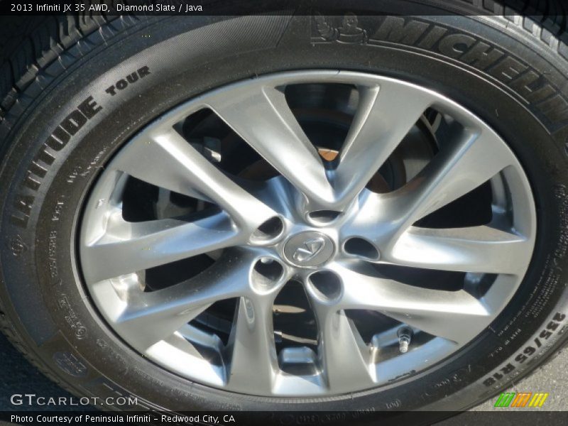 Diamond Slate / Java 2013 Infiniti JX 35 AWD