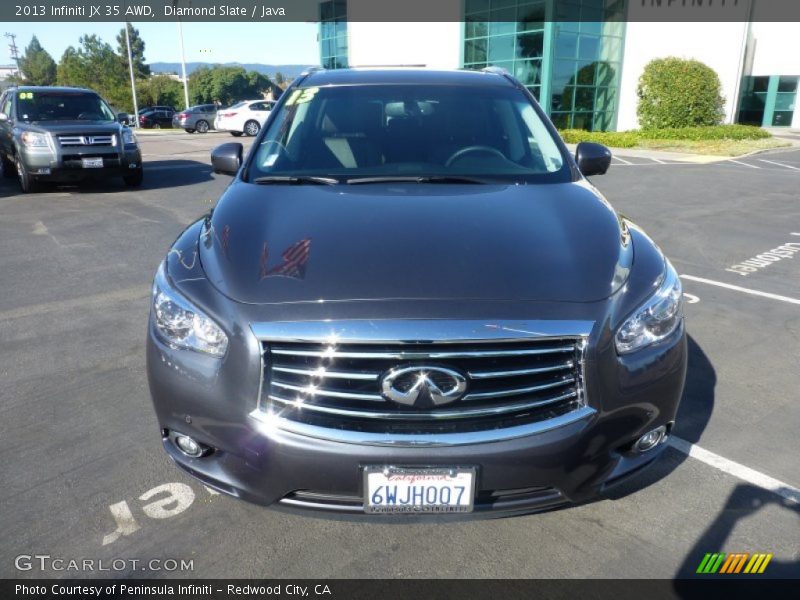 Diamond Slate / Java 2013 Infiniti JX 35 AWD
