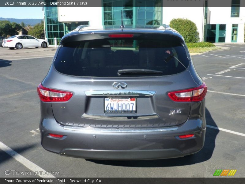 Diamond Slate / Java 2013 Infiniti JX 35 AWD