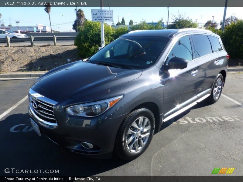 Diamond Slate / Java 2013 Infiniti JX 35 AWD
