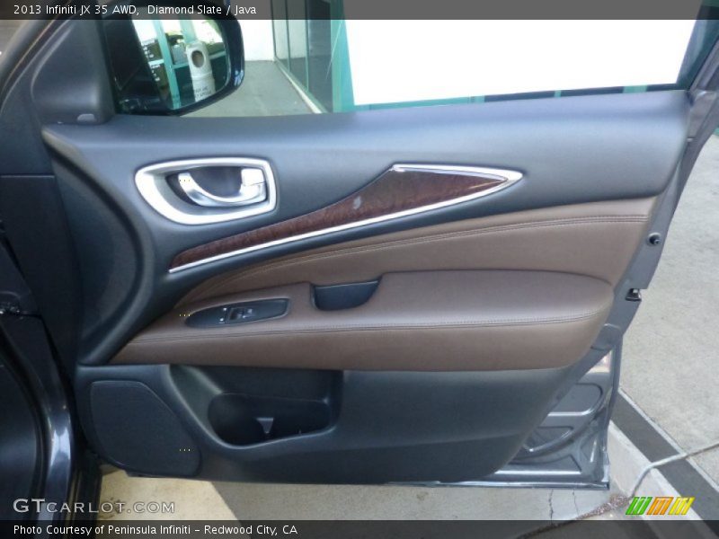 Diamond Slate / Java 2013 Infiniti JX 35 AWD