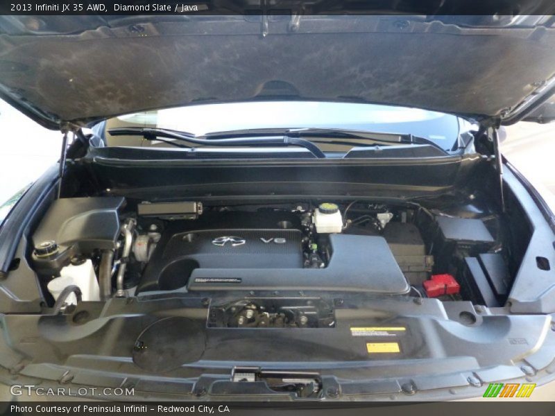 Diamond Slate / Java 2013 Infiniti JX 35 AWD