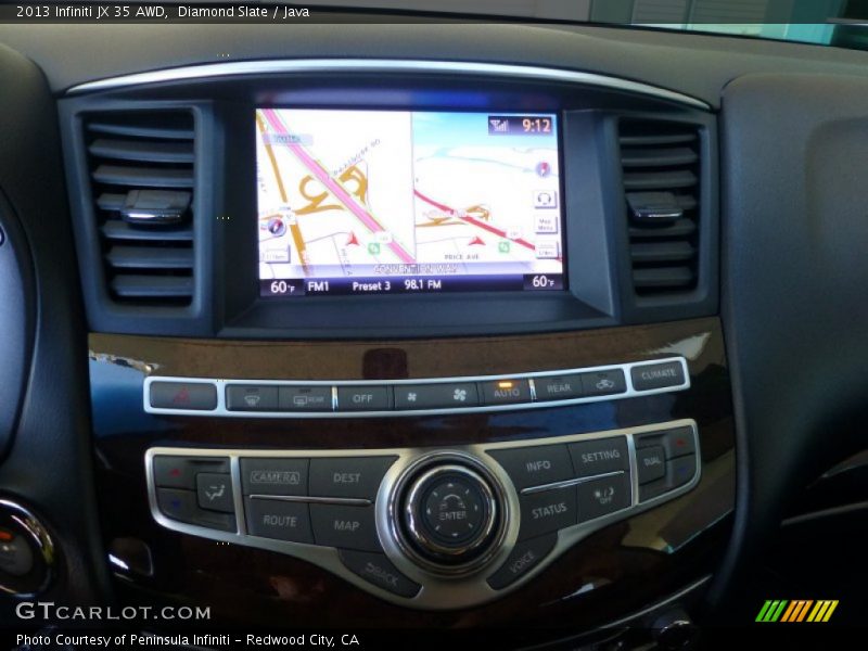 Diamond Slate / Java 2013 Infiniti JX 35 AWD