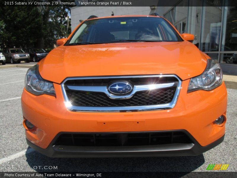 Tangerine Orange Pearl / Black 2015 Subaru XV Crosstrek 2.0i Premium