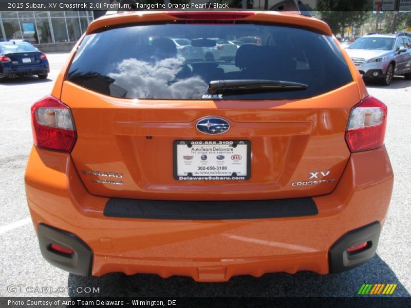 Tangerine Orange Pearl / Black 2015 Subaru XV Crosstrek 2.0i Premium