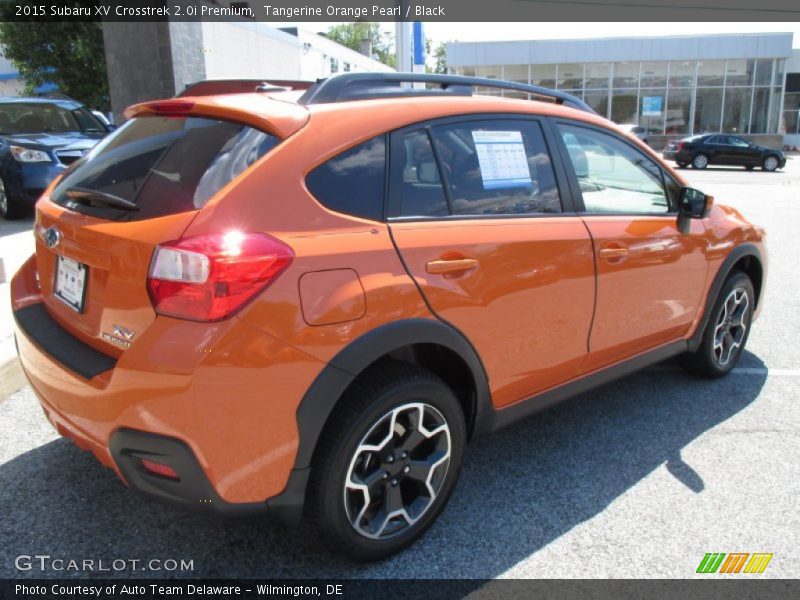 Tangerine Orange Pearl / Black 2015 Subaru XV Crosstrek 2.0i Premium