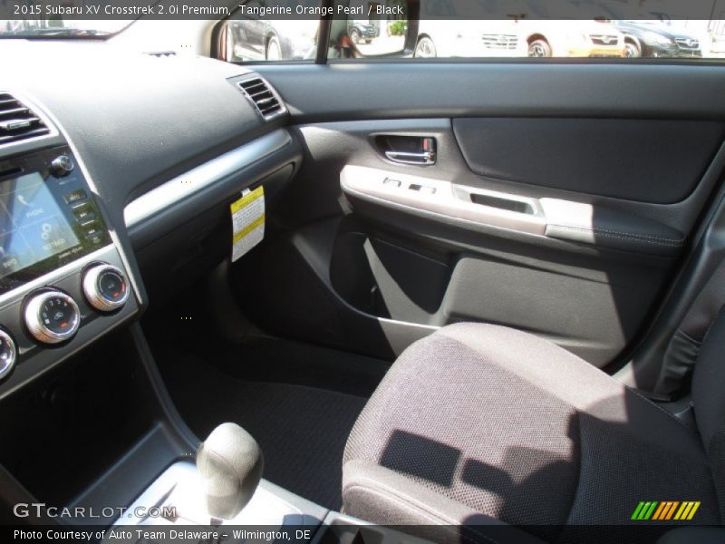 Tangerine Orange Pearl / Black 2015 Subaru XV Crosstrek 2.0i Premium