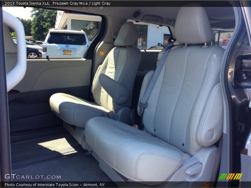 Predawn Gray Mica / Light Gray 2013 Toyota Sienna XLE