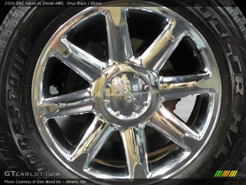 Onyx Black / Ebony 2009 GMC Yukon XL Denali AWD