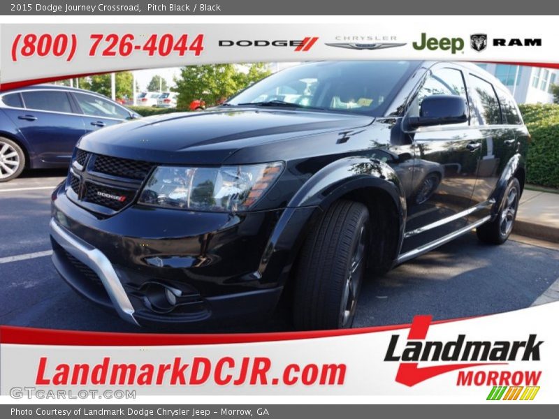 Pitch Black / Black 2015 Dodge Journey Crossroad