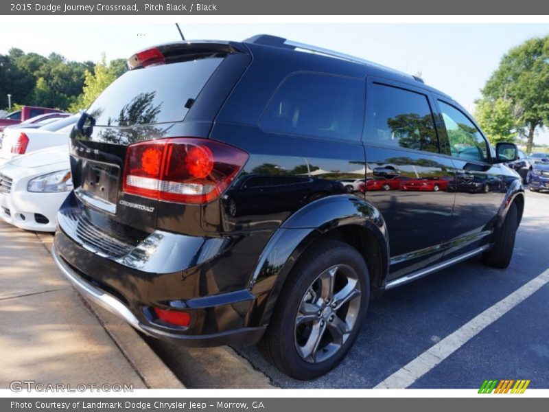 Pitch Black / Black 2015 Dodge Journey Crossroad