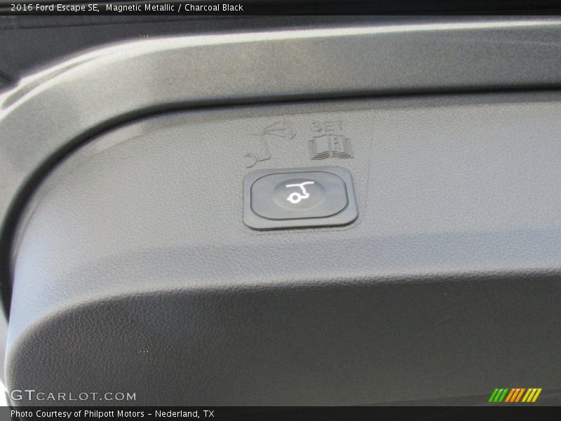 Magnetic Metallic / Charcoal Black 2016 Ford Escape SE