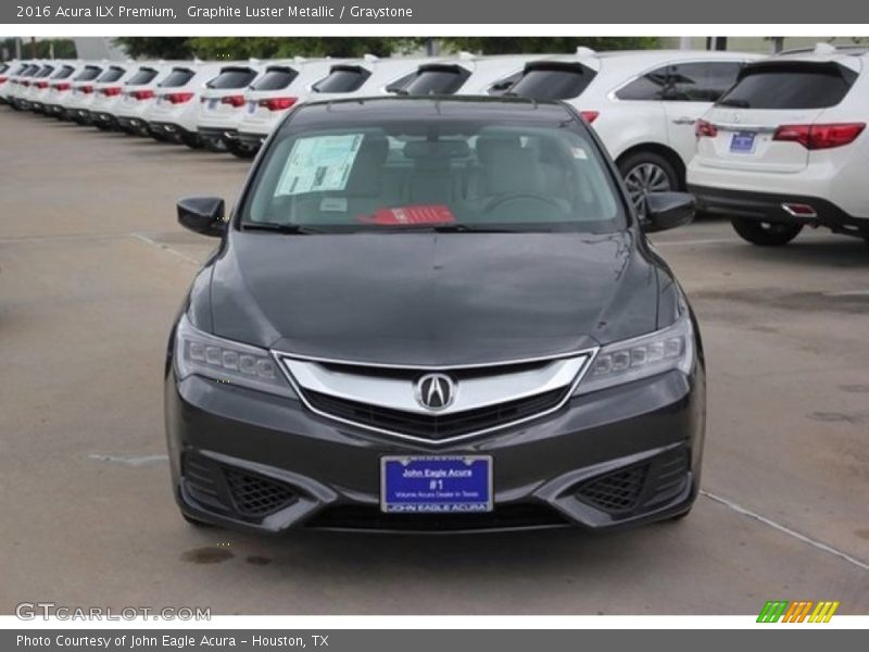 Graphite Luster Metallic / Graystone 2016 Acura ILX Premium