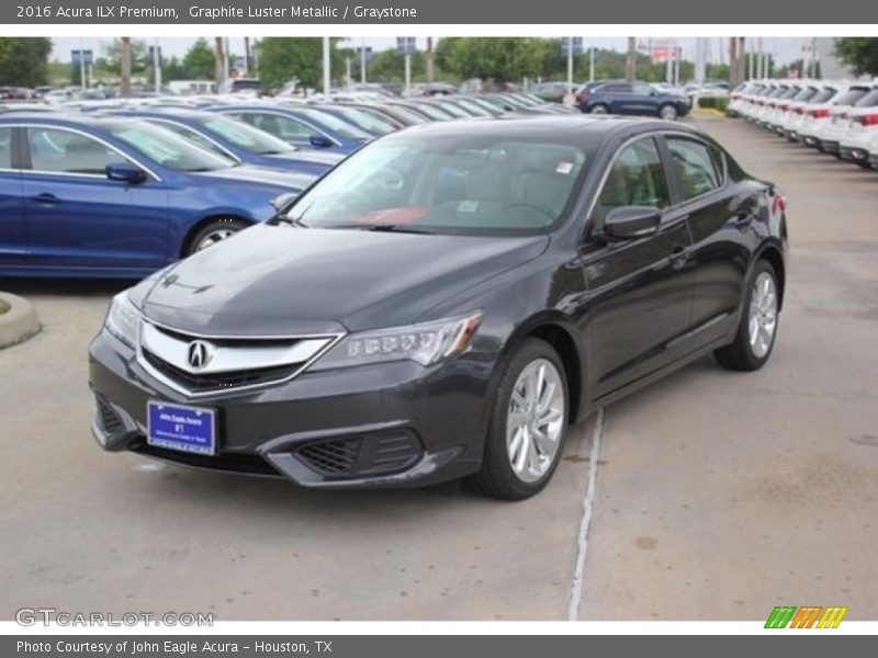Graphite Luster Metallic / Graystone 2016 Acura ILX Premium