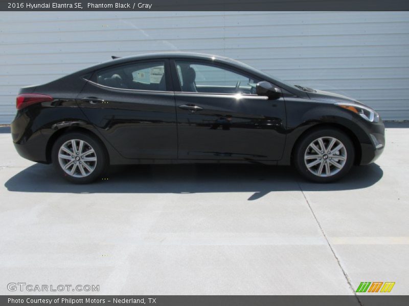 Phantom Black / Gray 2016 Hyundai Elantra SE