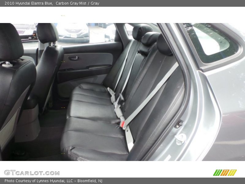 Carbon Gray Mist / Gray 2010 Hyundai Elantra Blue