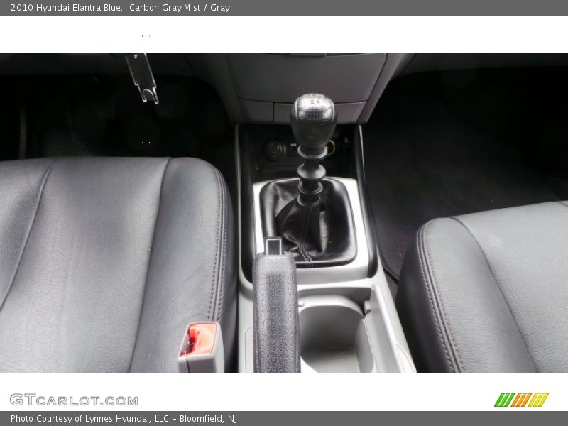Carbon Gray Mist / Gray 2010 Hyundai Elantra Blue
