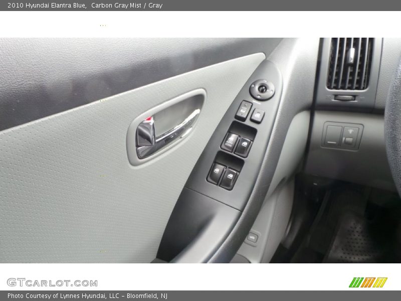 Carbon Gray Mist / Gray 2010 Hyundai Elantra Blue