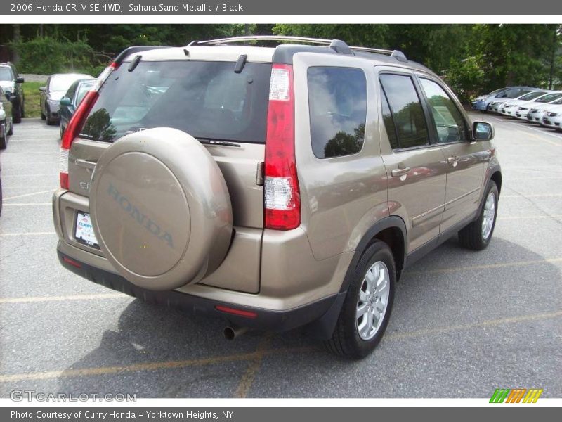 Sahara Sand Metallic / Black 2006 Honda CR-V SE 4WD