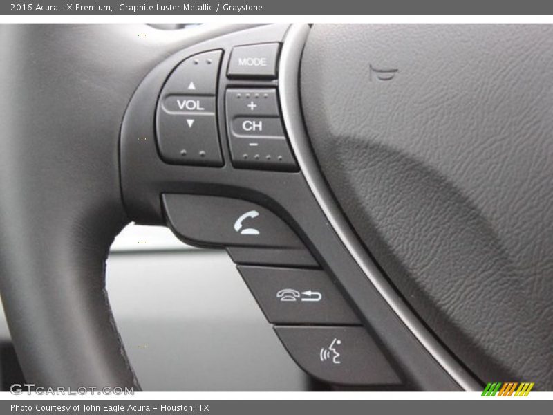 Graphite Luster Metallic / Graystone 2016 Acura ILX Premium
